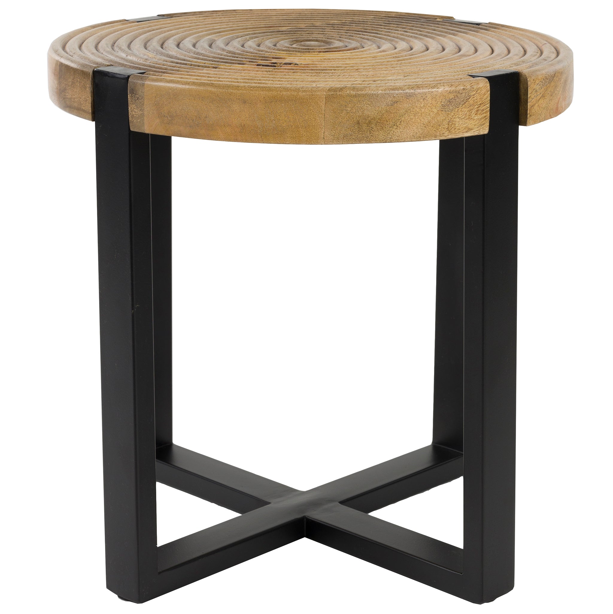 Buz Mango Wood Side Table