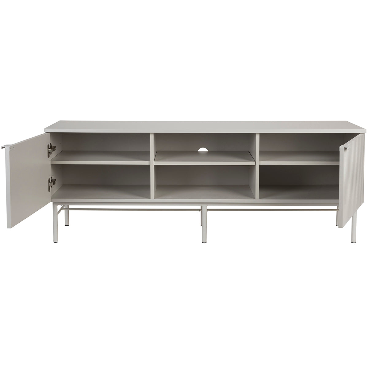 Cayo White Low Sideboard