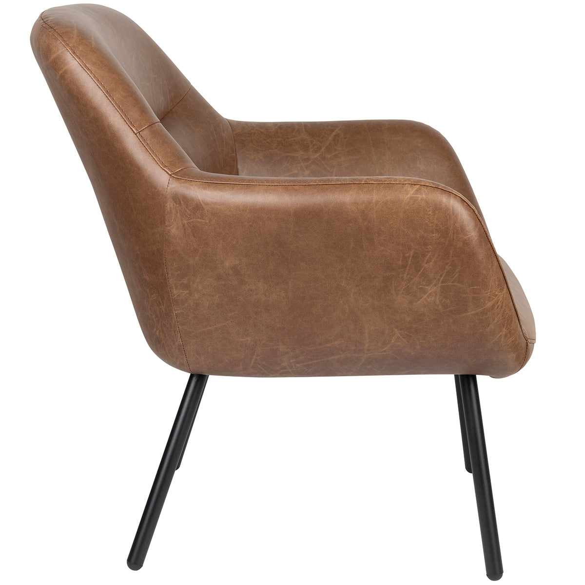 Dude Vintage Brown Lounge Chair