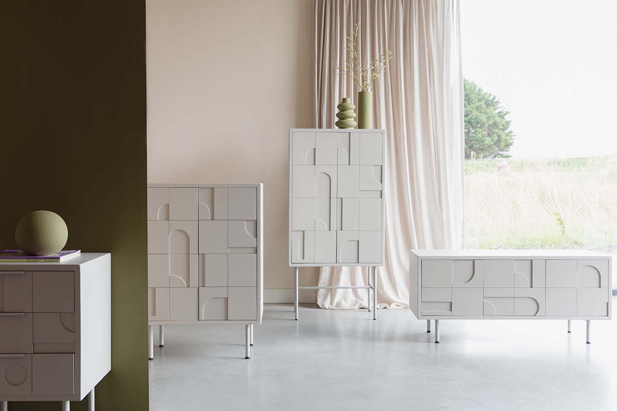 Funk Beige Low Cabinet - WOO .Design