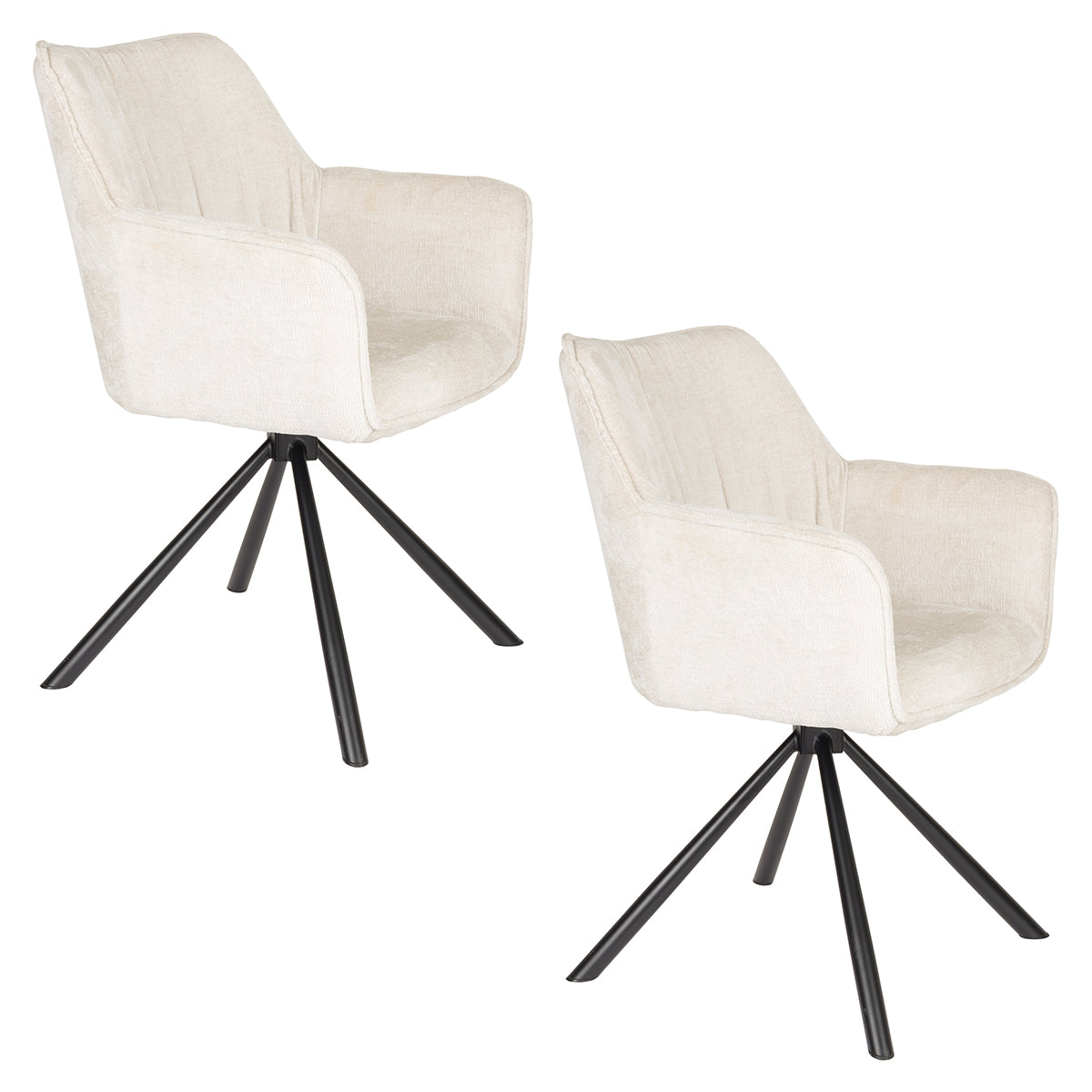 Kodak Beige Chair (2/Set)