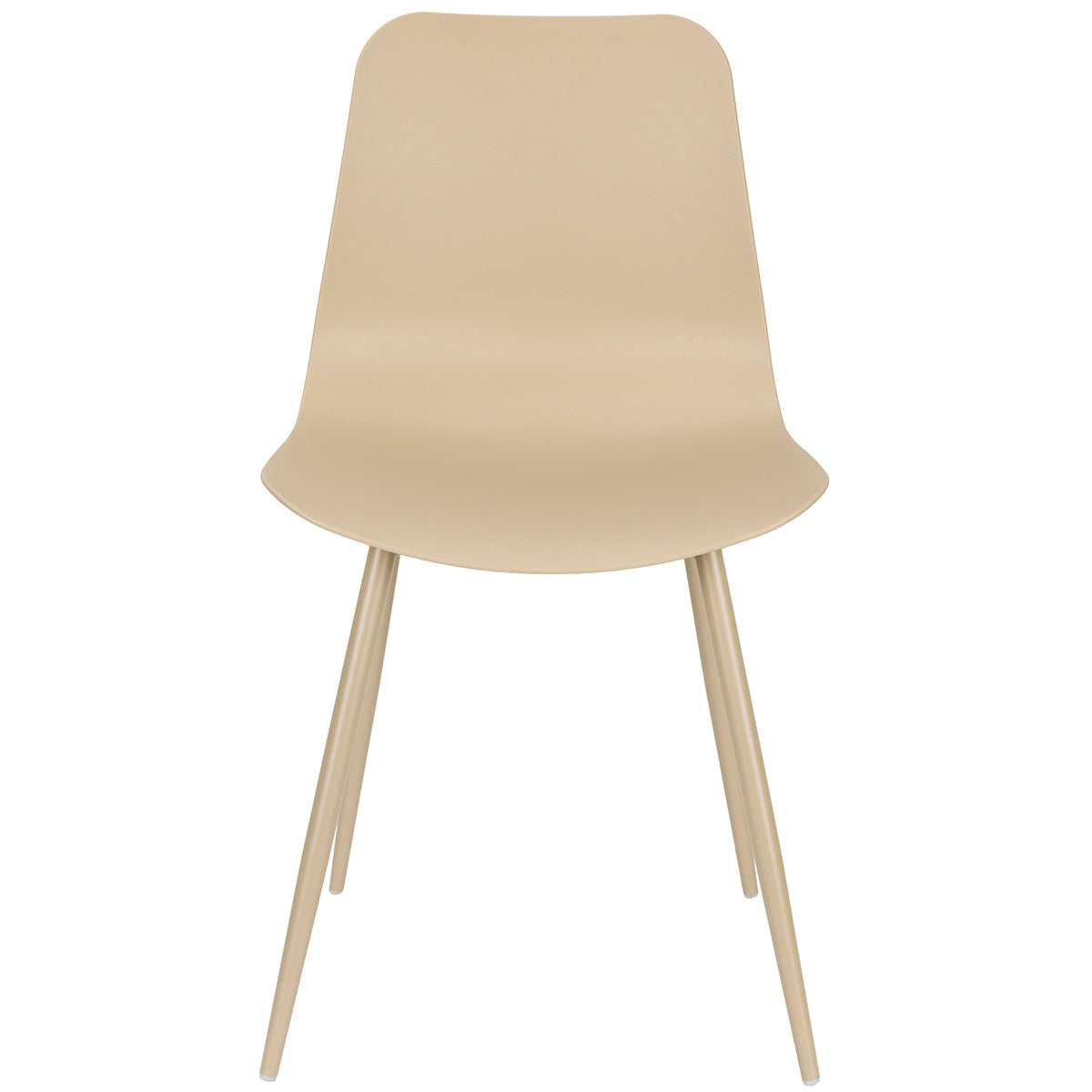 Leon All Beige Chair (2/Set)