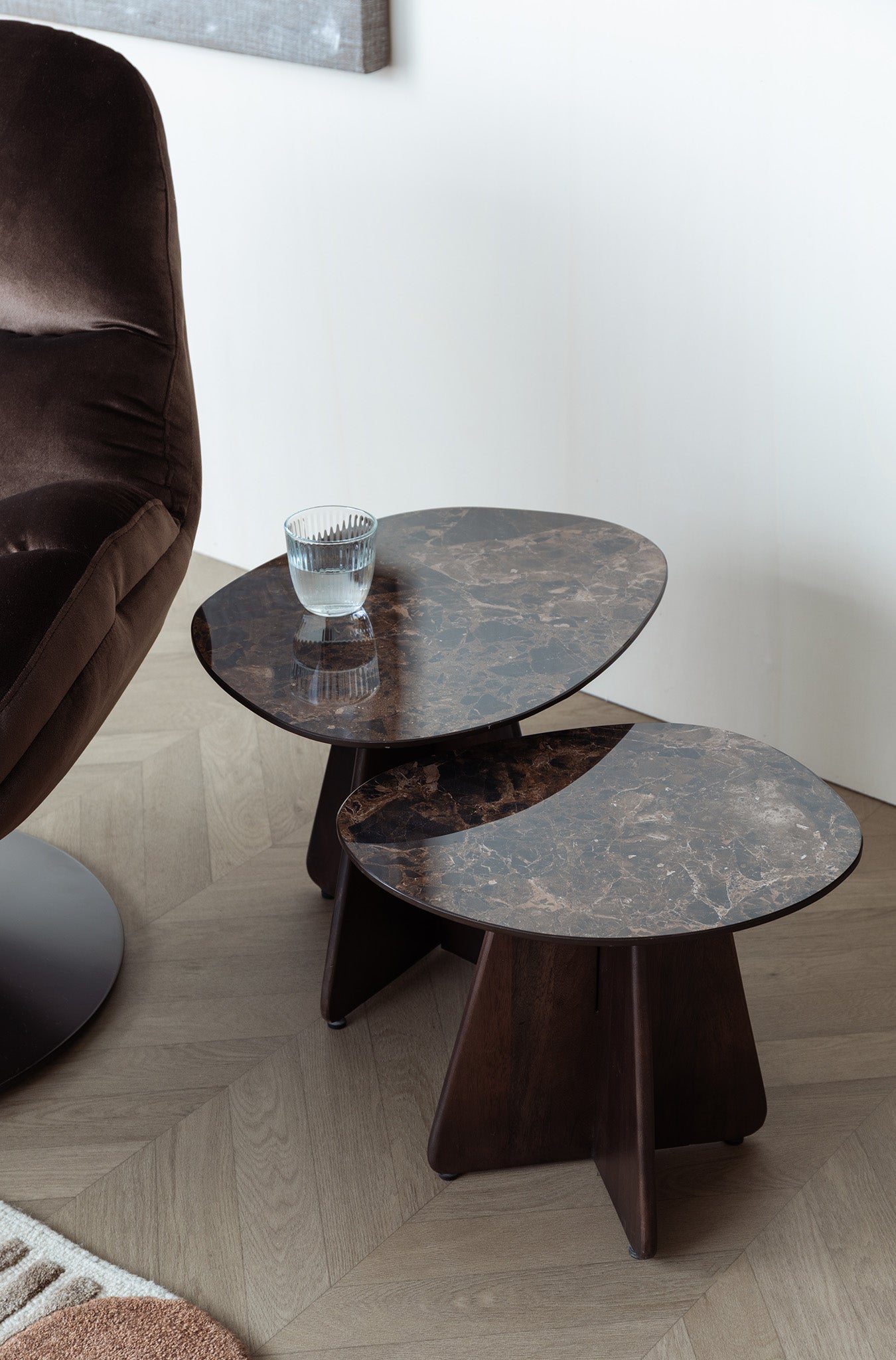 Naut Mango Wood Side Table (2/Set)
