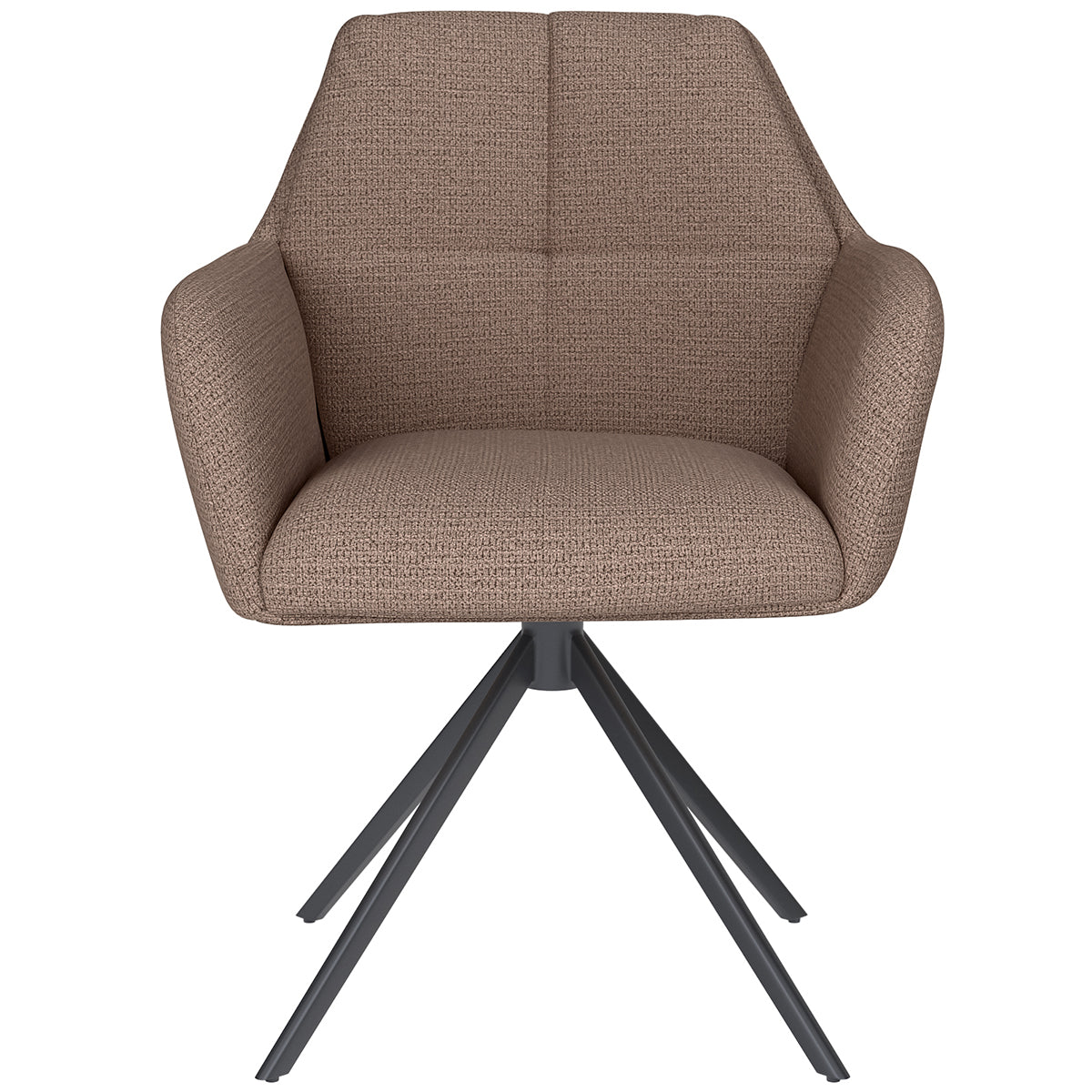 Pete Metal Swivel Chair