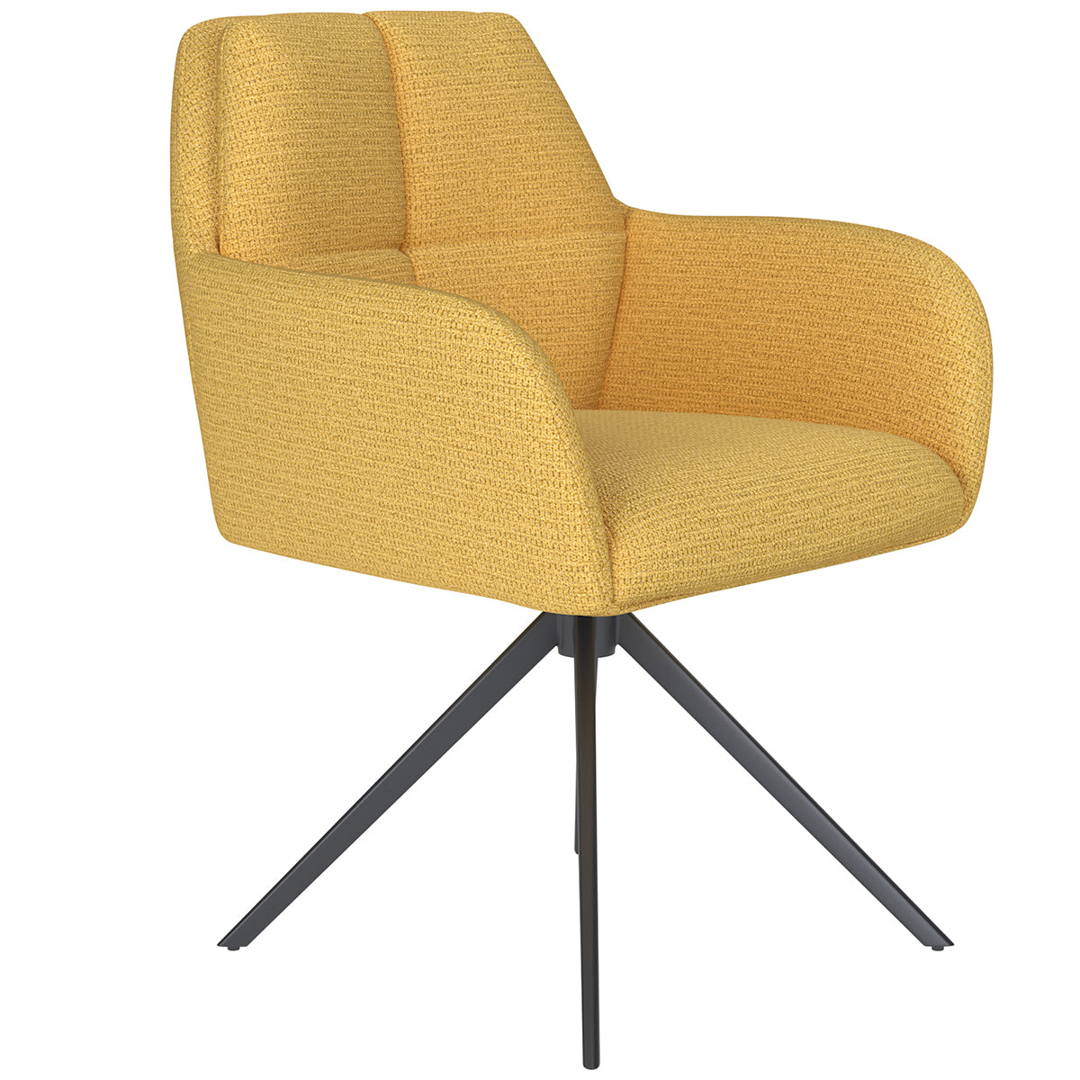Pete Metal Swivel Chair