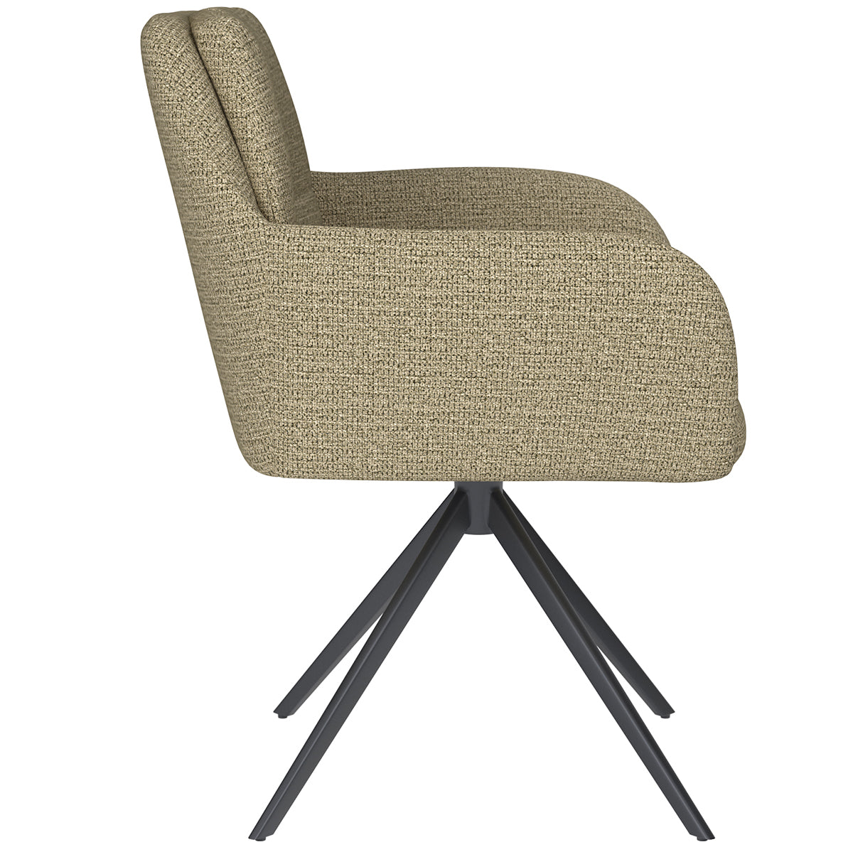 Pete Metal Swivel Chair