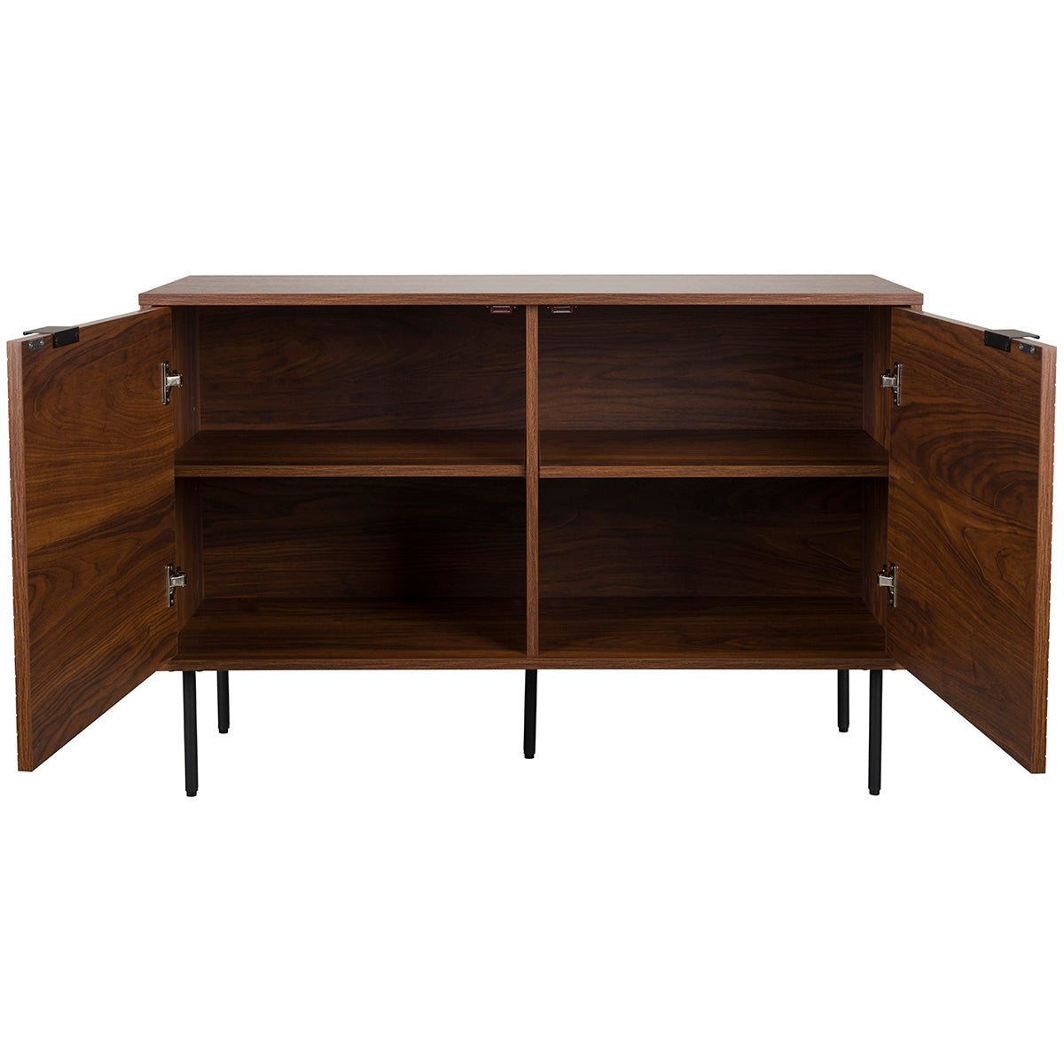 Stripes Brown High Sideboard