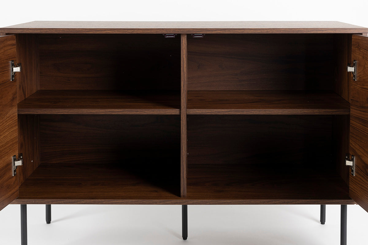 Stripes Brown High Sideboard