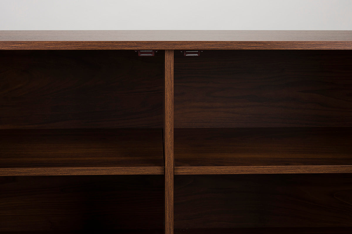 Stripes Brown High Sideboard