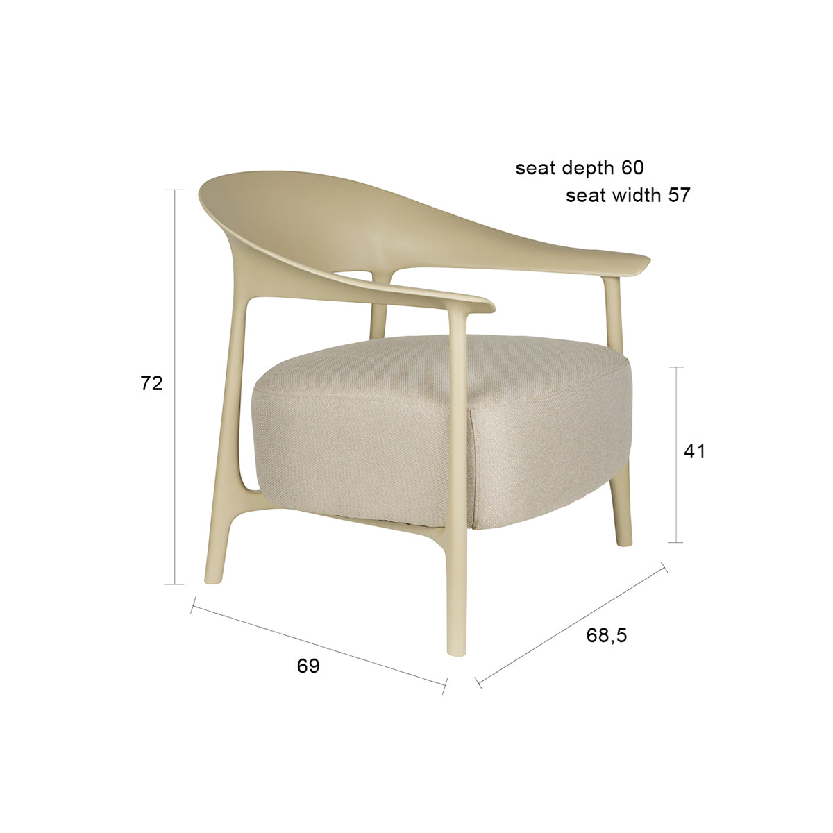 Vita Outdoor Lounge Chair