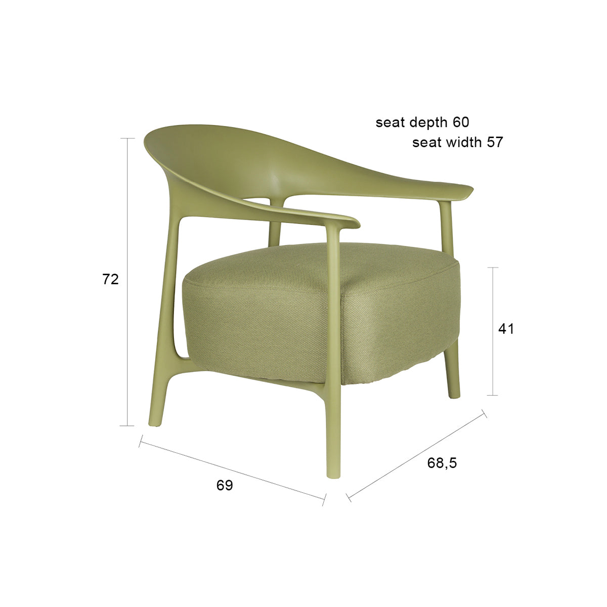Vita Outdoor Lounge Chair