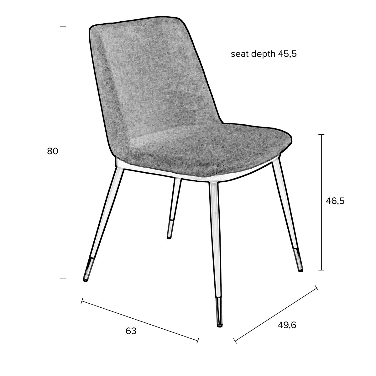 Lionel Chair - WOO .Design