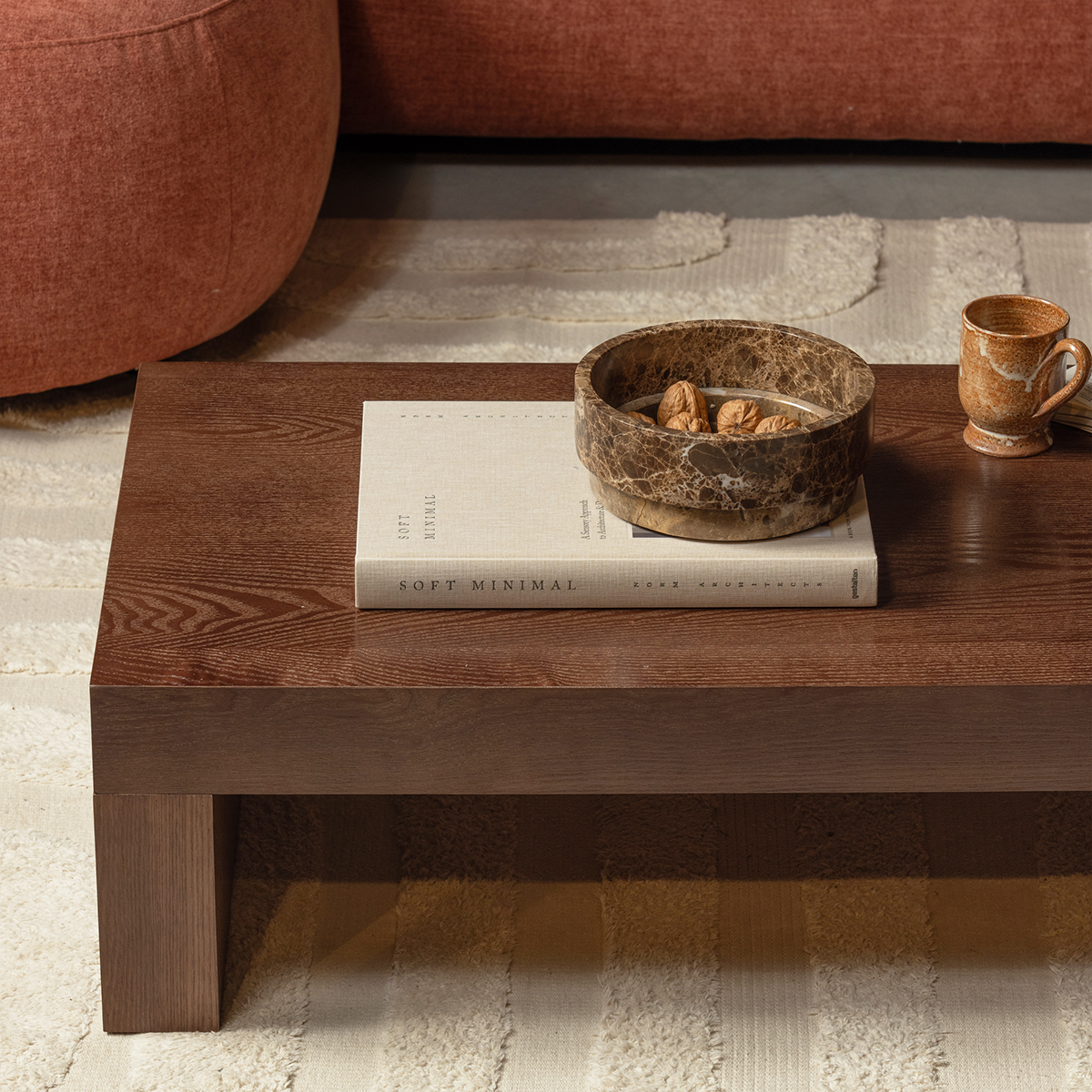 Marte Wood Coffee Table