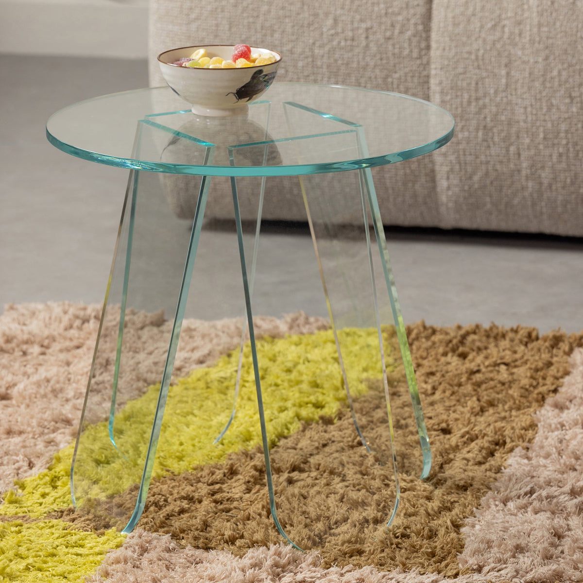 Walt Transparent Acrylic Side Table