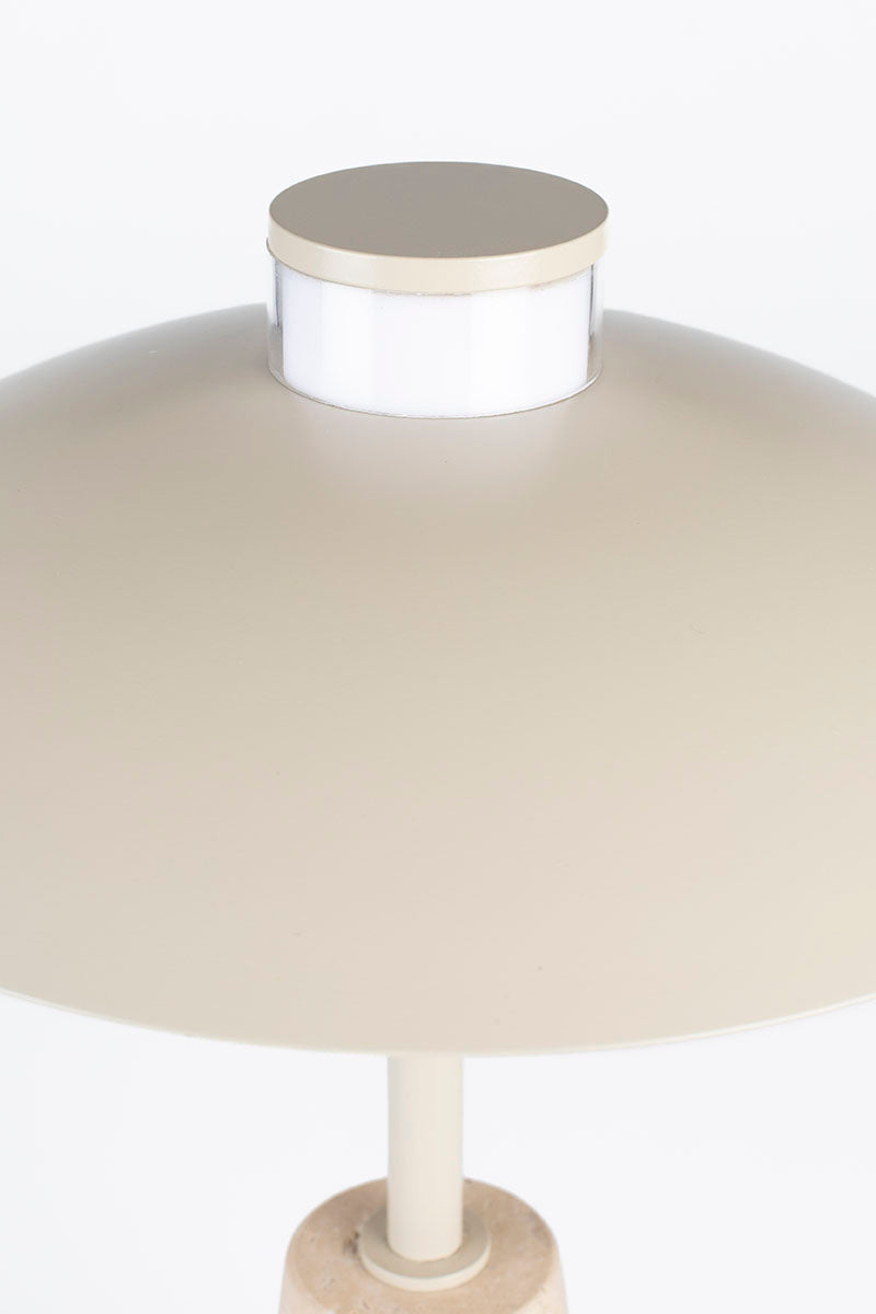 Cole Travertin Table Lamp
