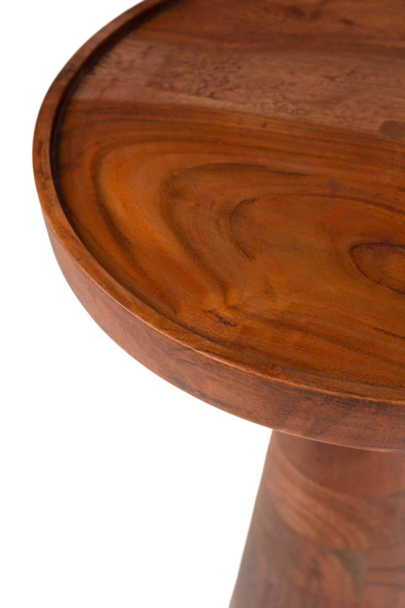 Floss Walnut Acacia Wood Side Table