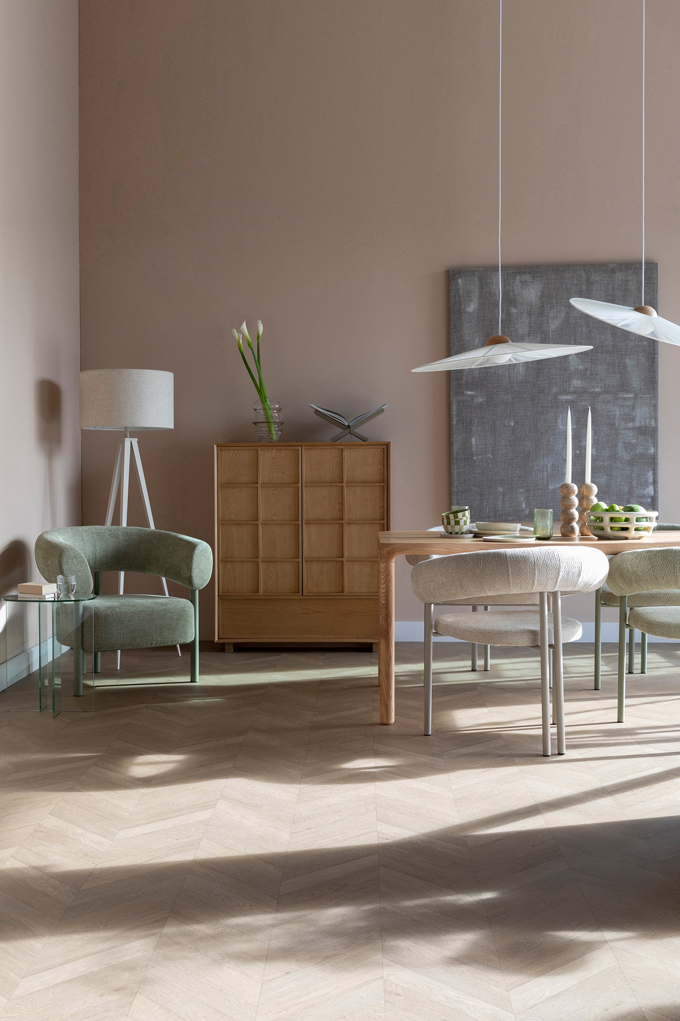 Heels Beige Armchair