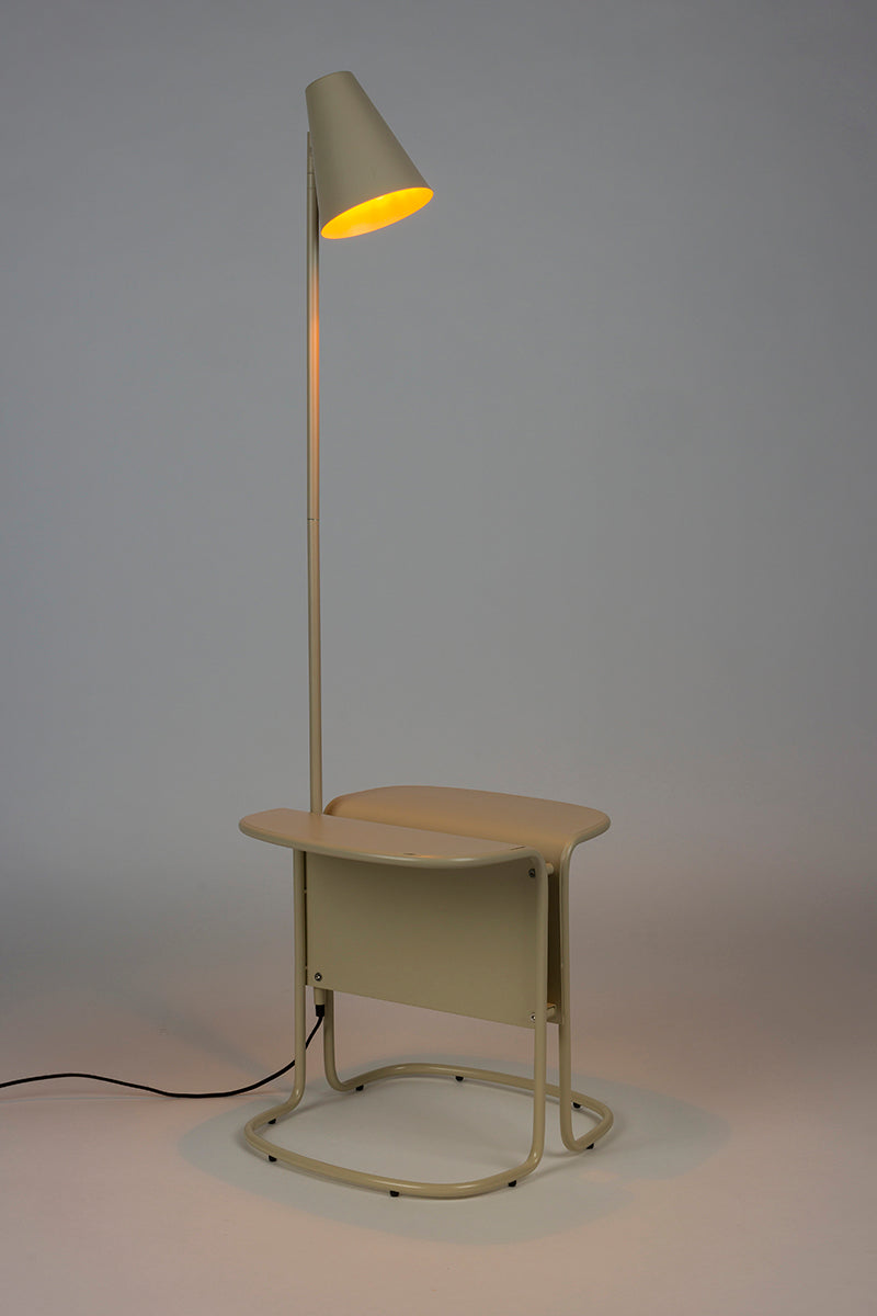 Lustor Beige Floor Lamp