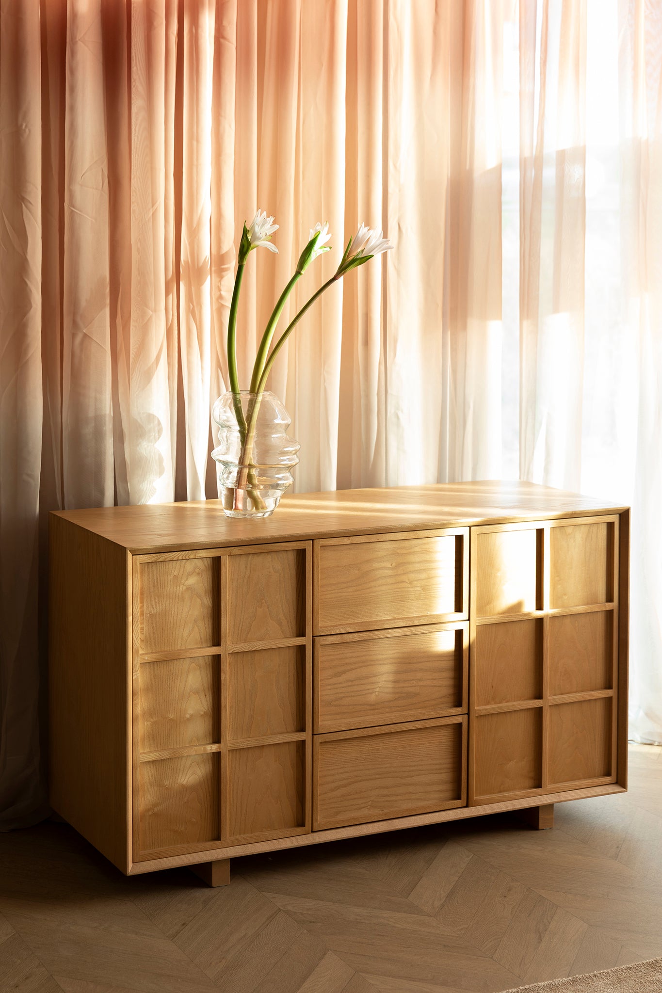 Raster Natural High Sideboard