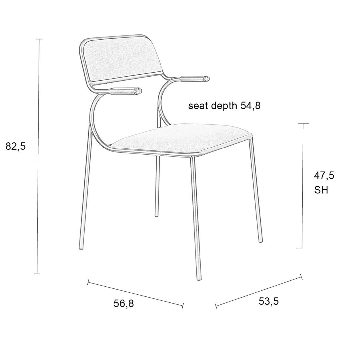 Alba Chair (2/Set)