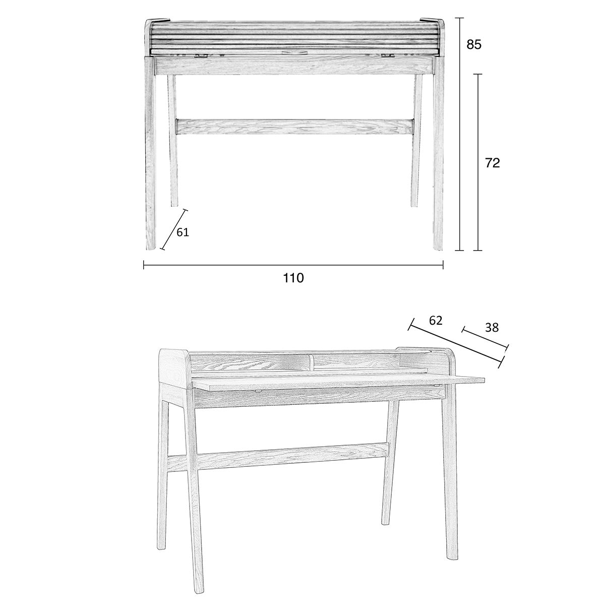 Barbier Table Desk