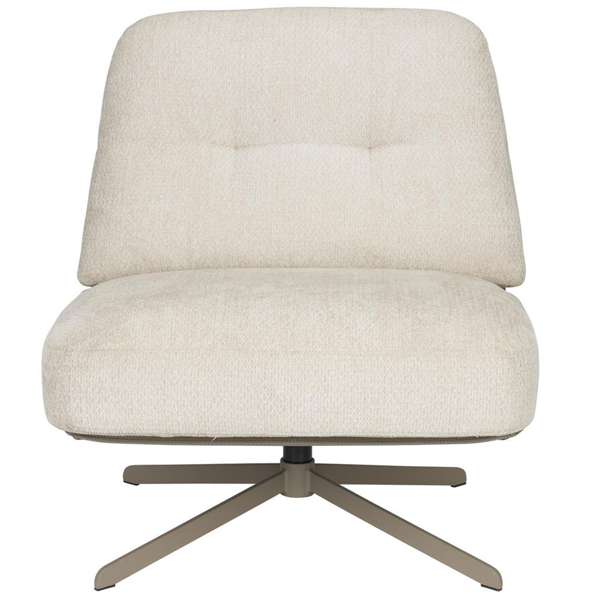 Benjamin Beige Swivel Lounge Chair