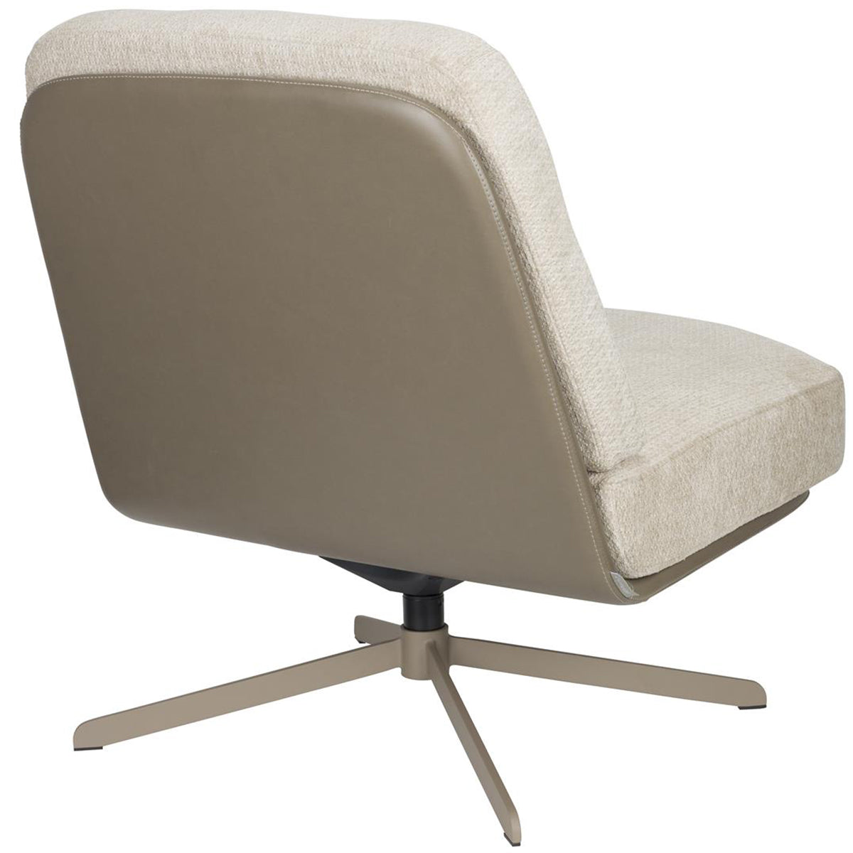 Benjamin Beige Swivel Lounge Chair