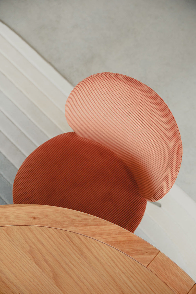 Bonnet Corduroy Chair (2/Set)