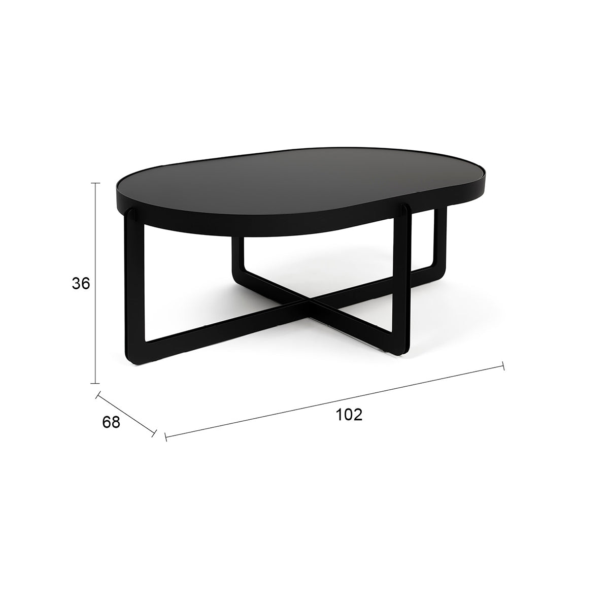 Centre Oval Coffee Table