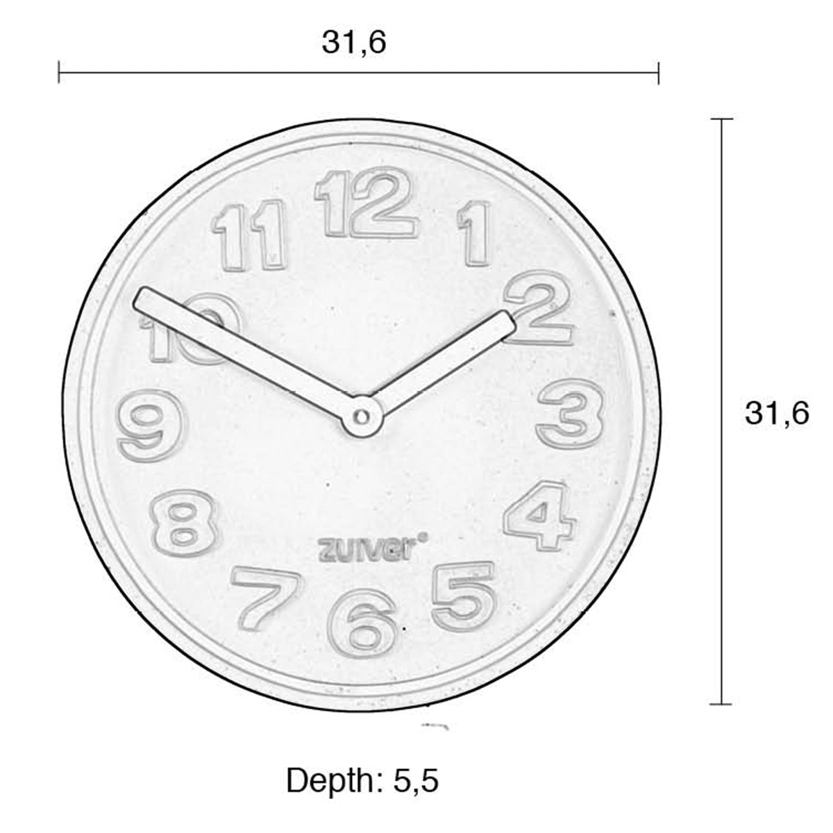 Concrete Time Clock