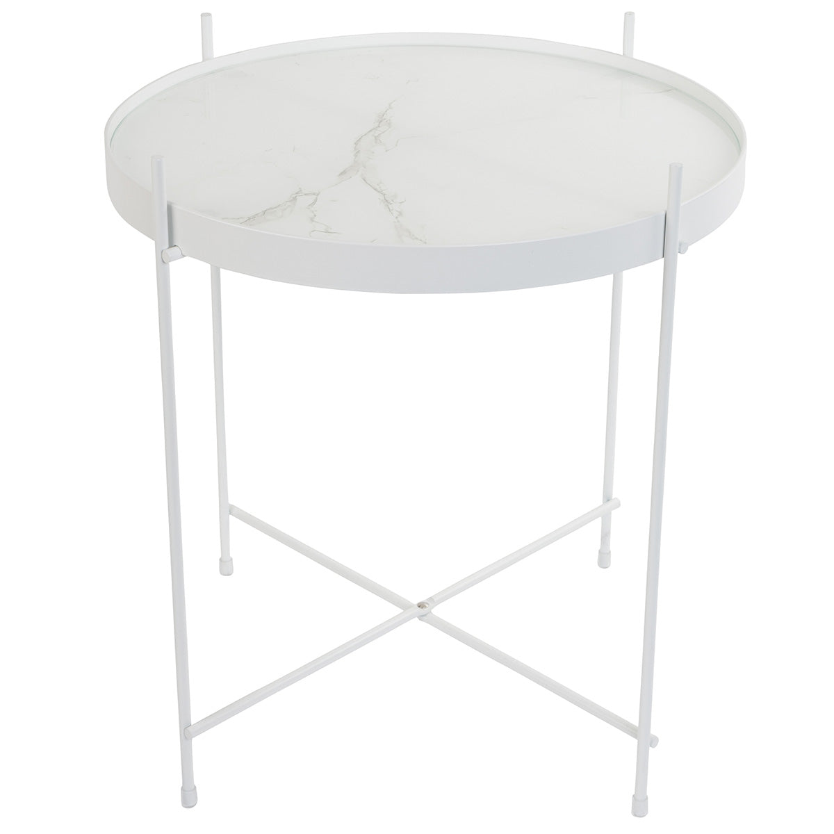 Cupid Marble Side Table