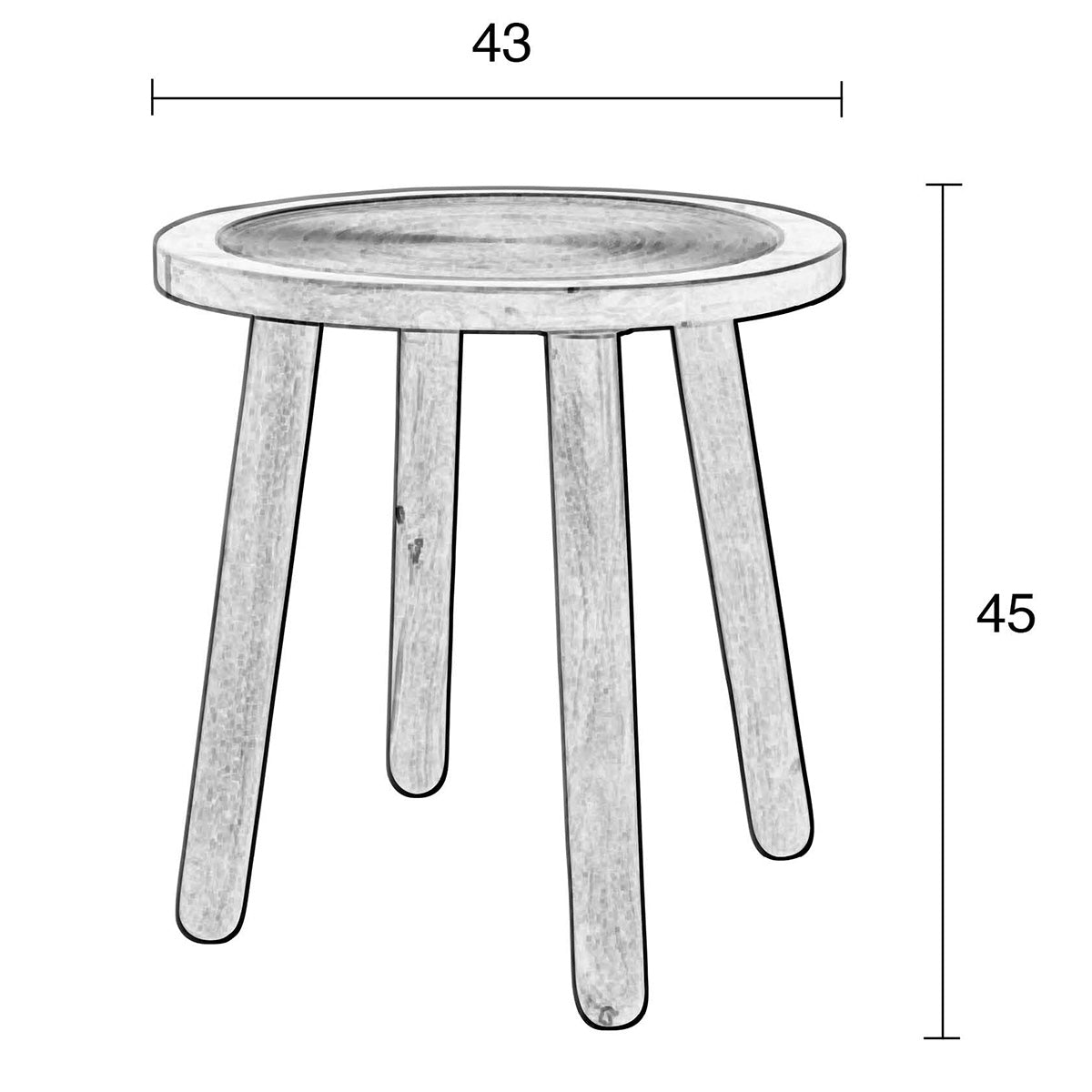 Dendron Side Table