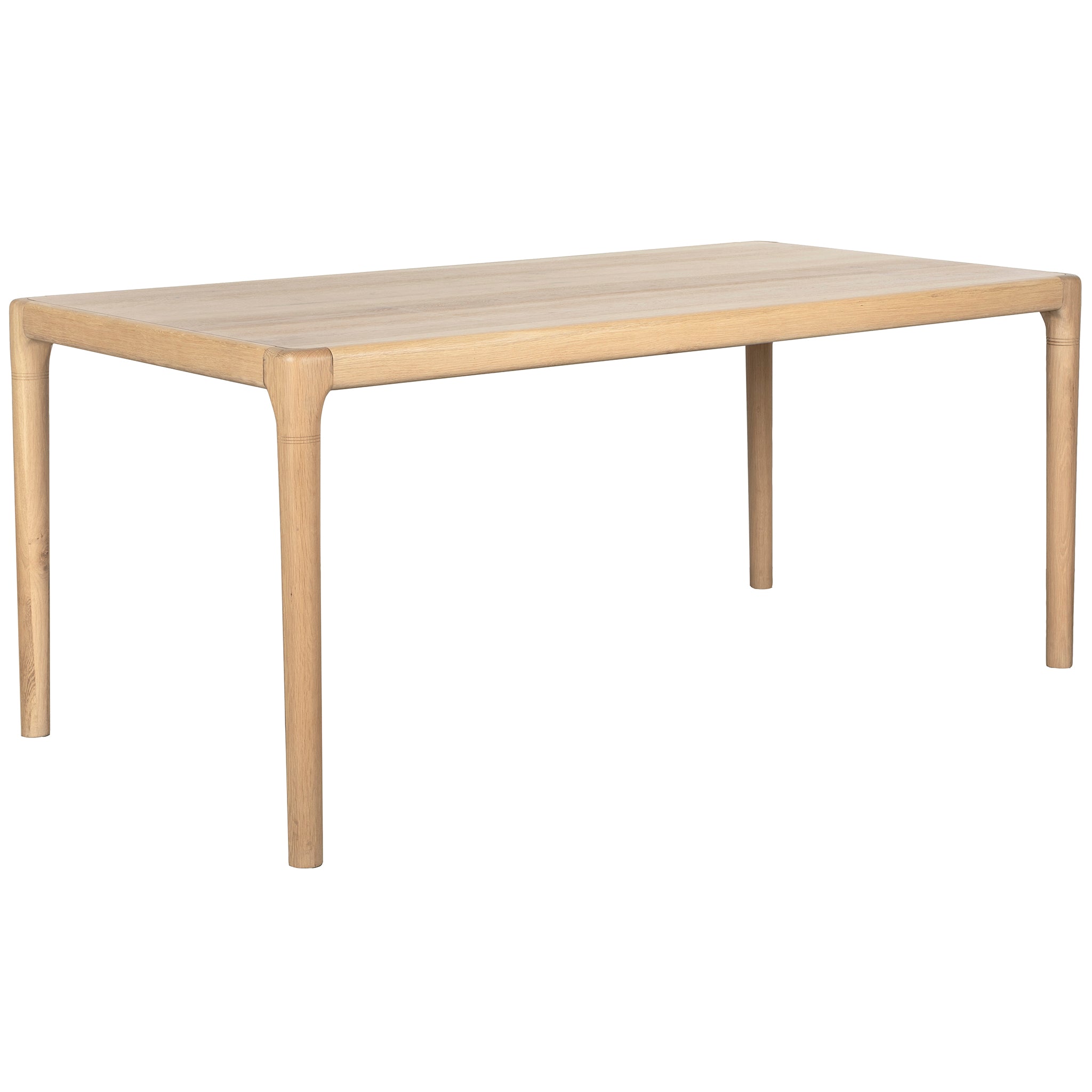 Ember Natural Oak Wood Dining Table