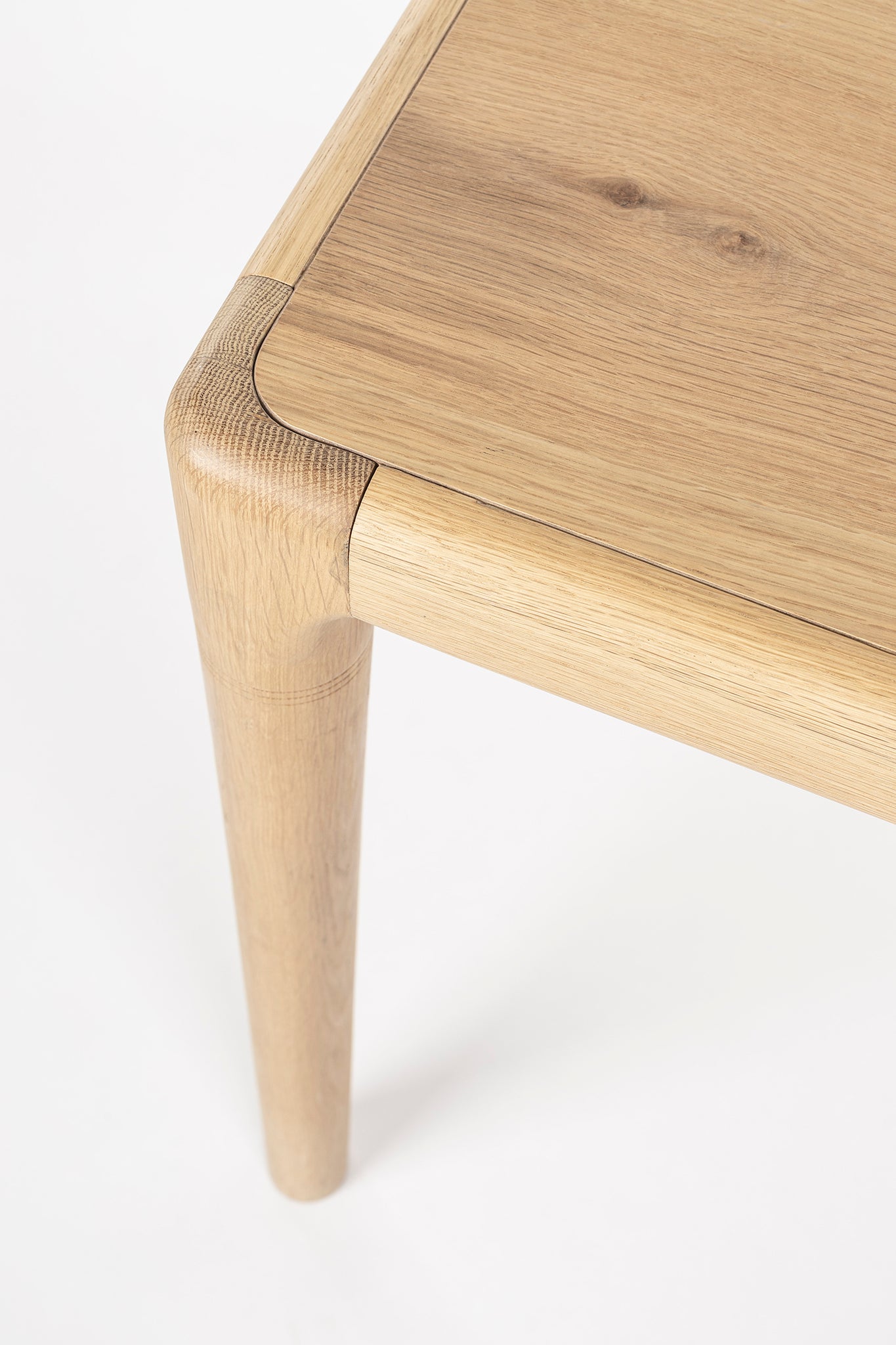 Ember Natural Oak Wood Dining Table