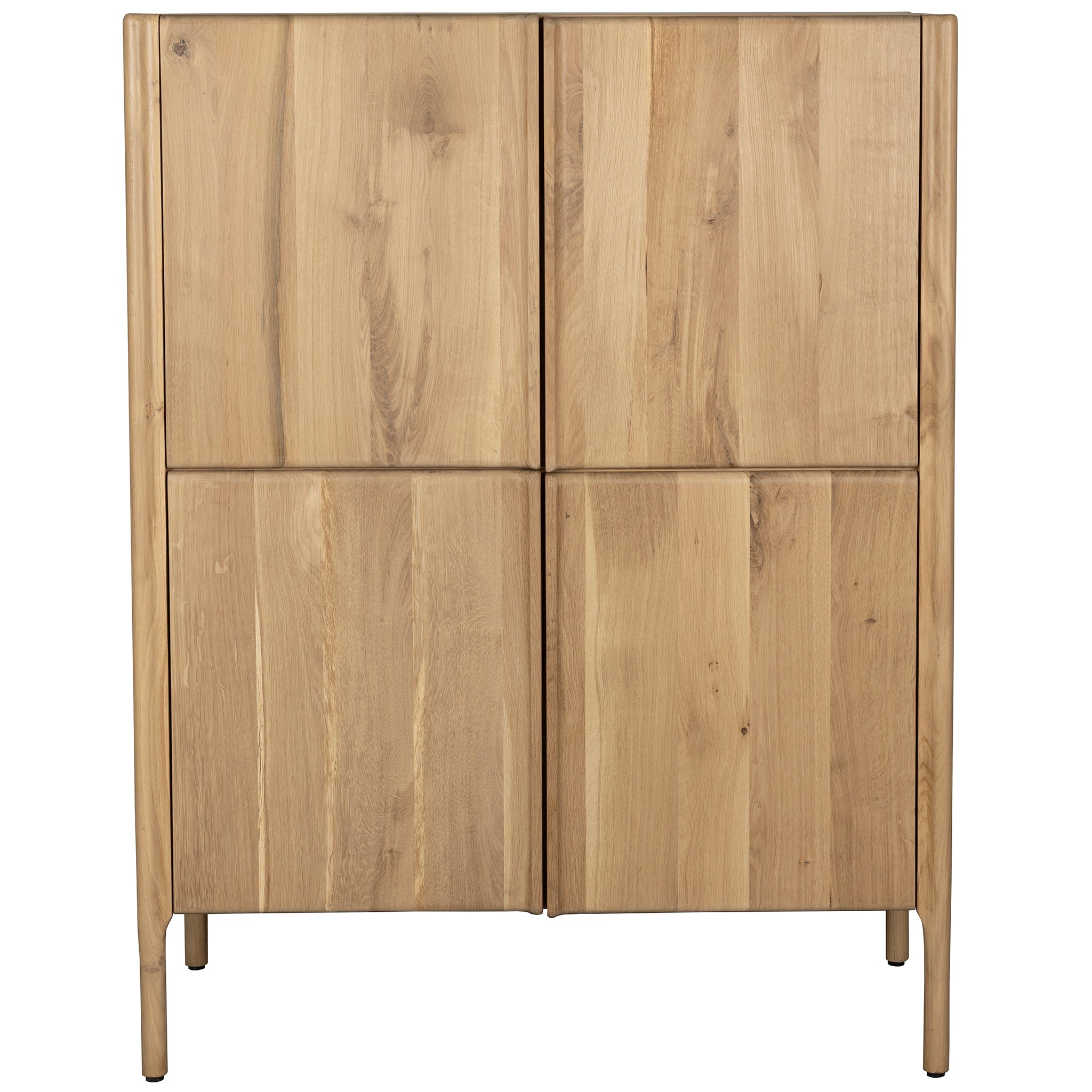 Ember Natural Oak Wood High Sideboard
