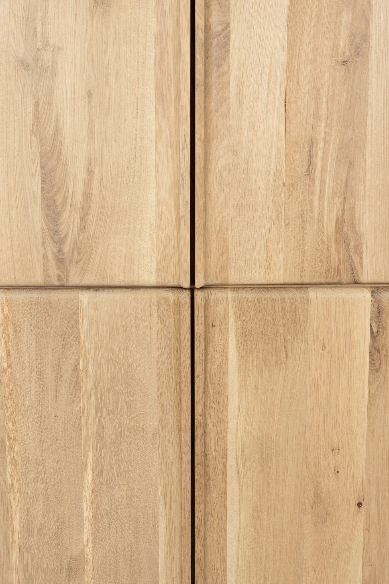 Ember Natural Oak Wood High Sideboard