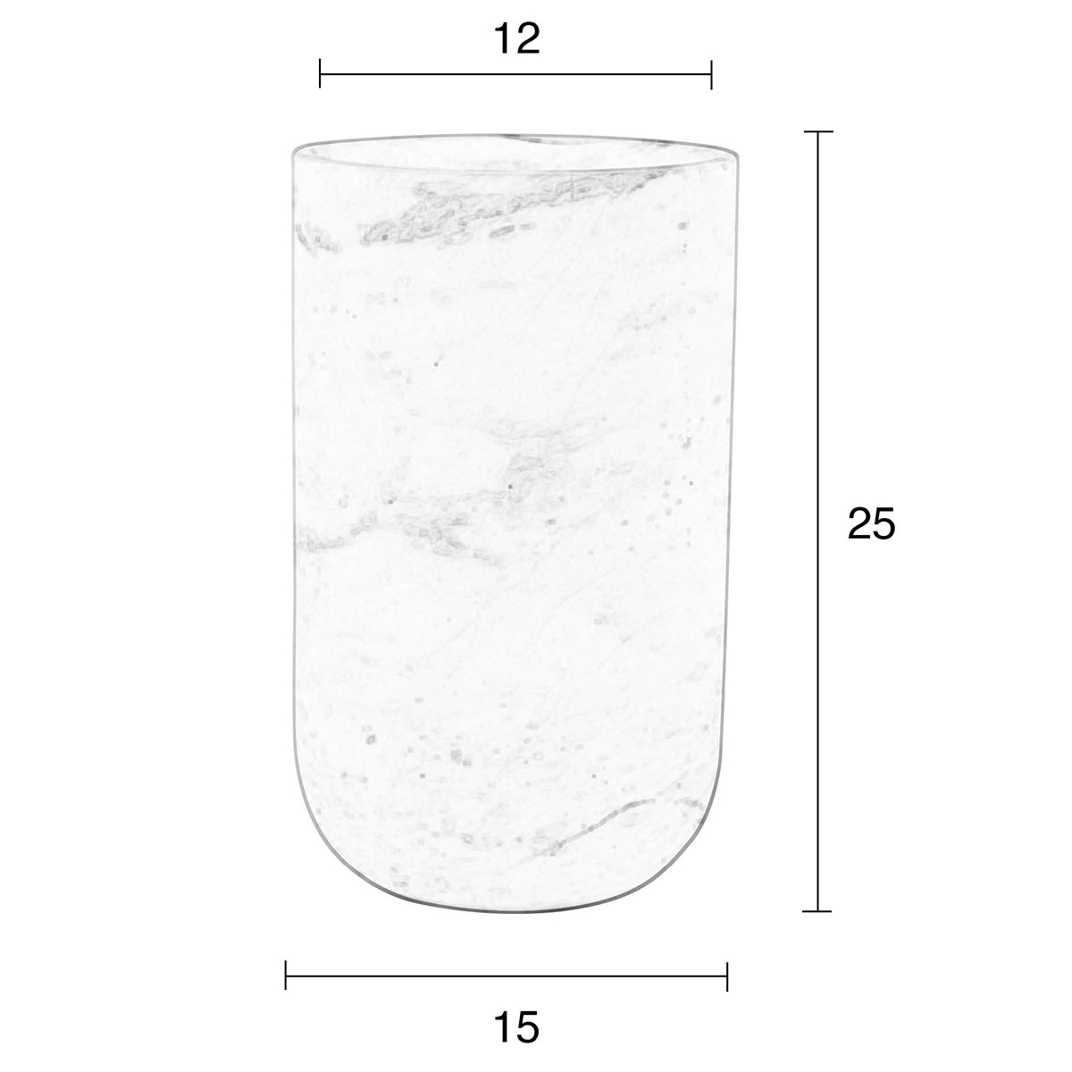 Fajen Marble Vase