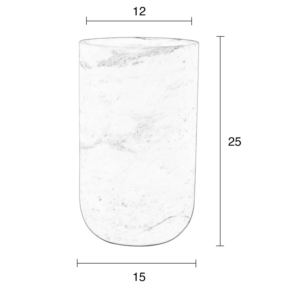 Fajen Marble Vase