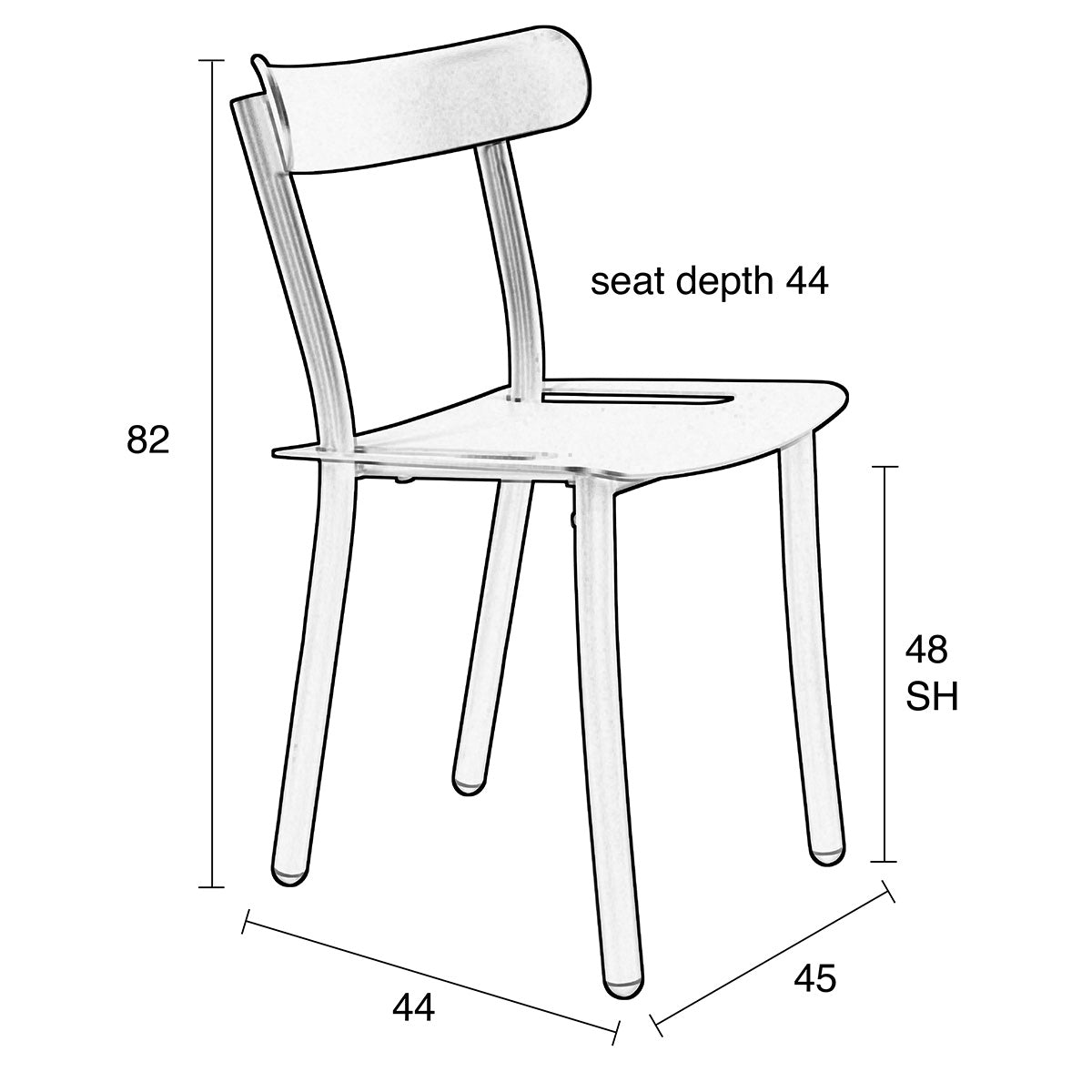 Friday Garden Chair (2/Set)