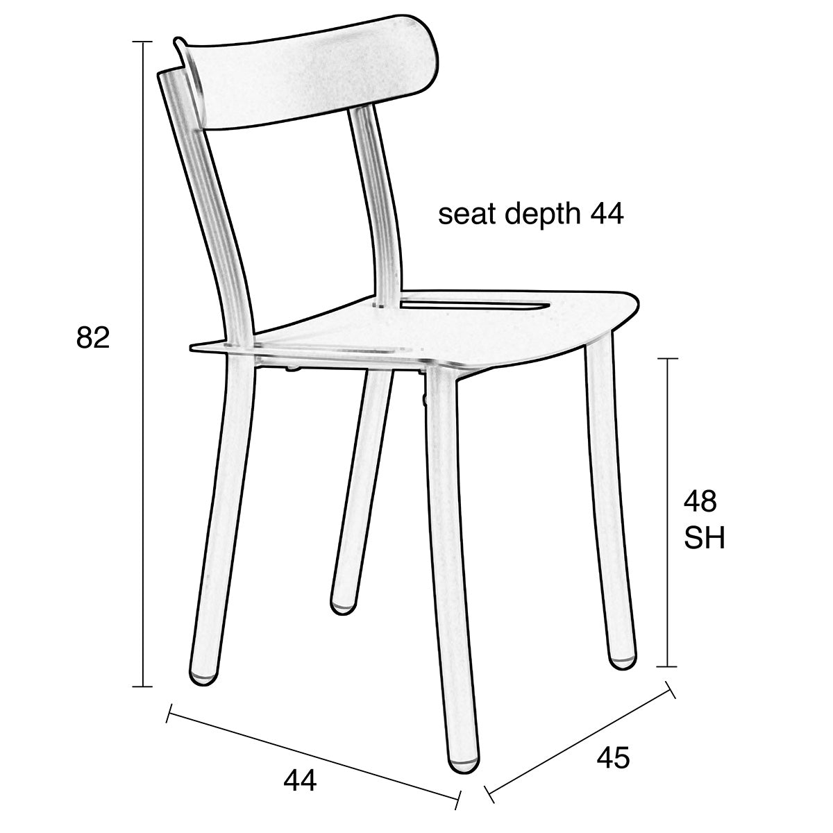 Friday Garden Chair (2/Set)