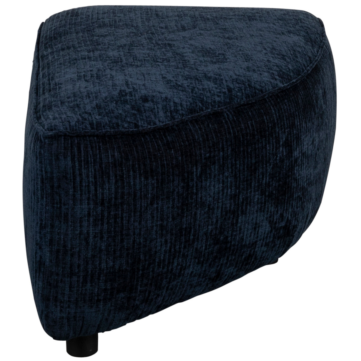 Hunter Navy Pie Pouf Right Element Sofa