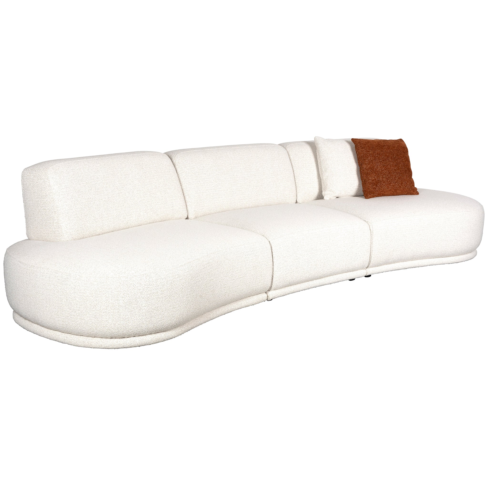 Island Off Whiet 4.5 Seater Sofa