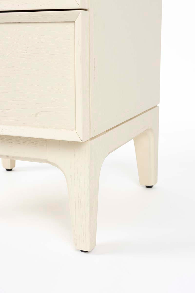 June Beige Bedside Table - WOO .Design