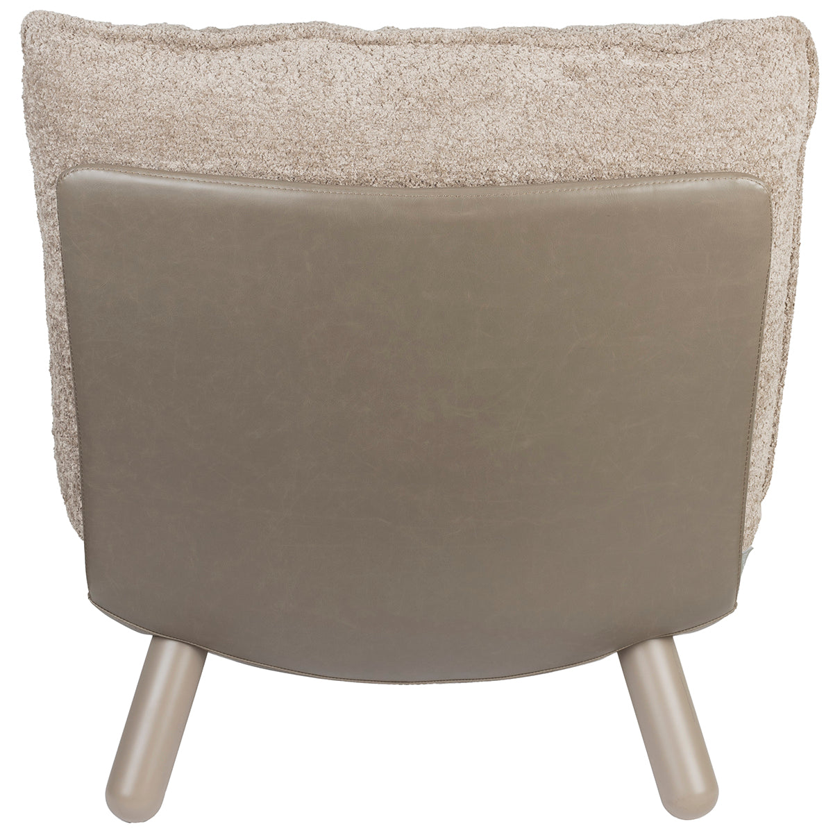 Lazy Sack Soft Beige Teddy Lounge Chair - WOO .Design