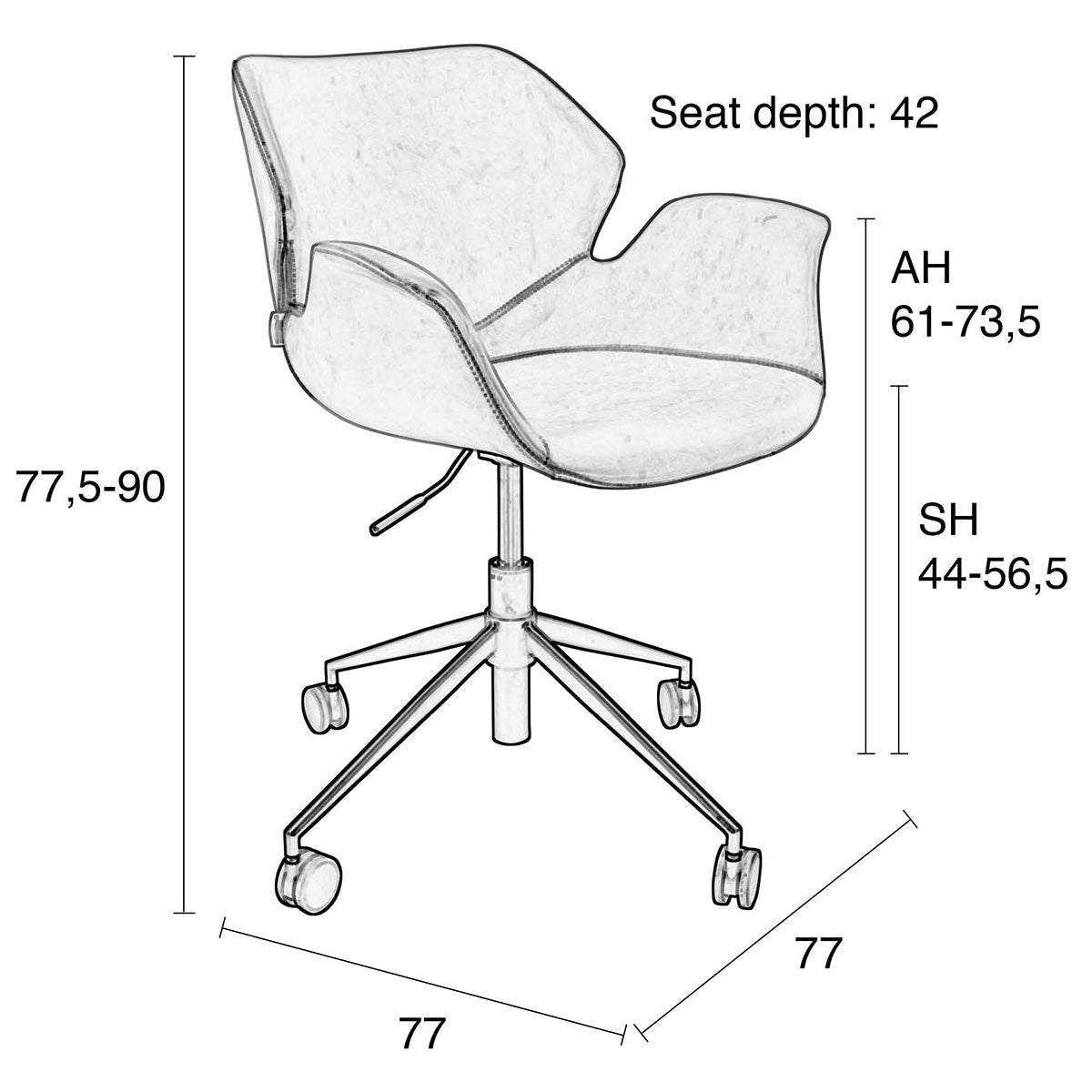 Nikki ALL Office Chair