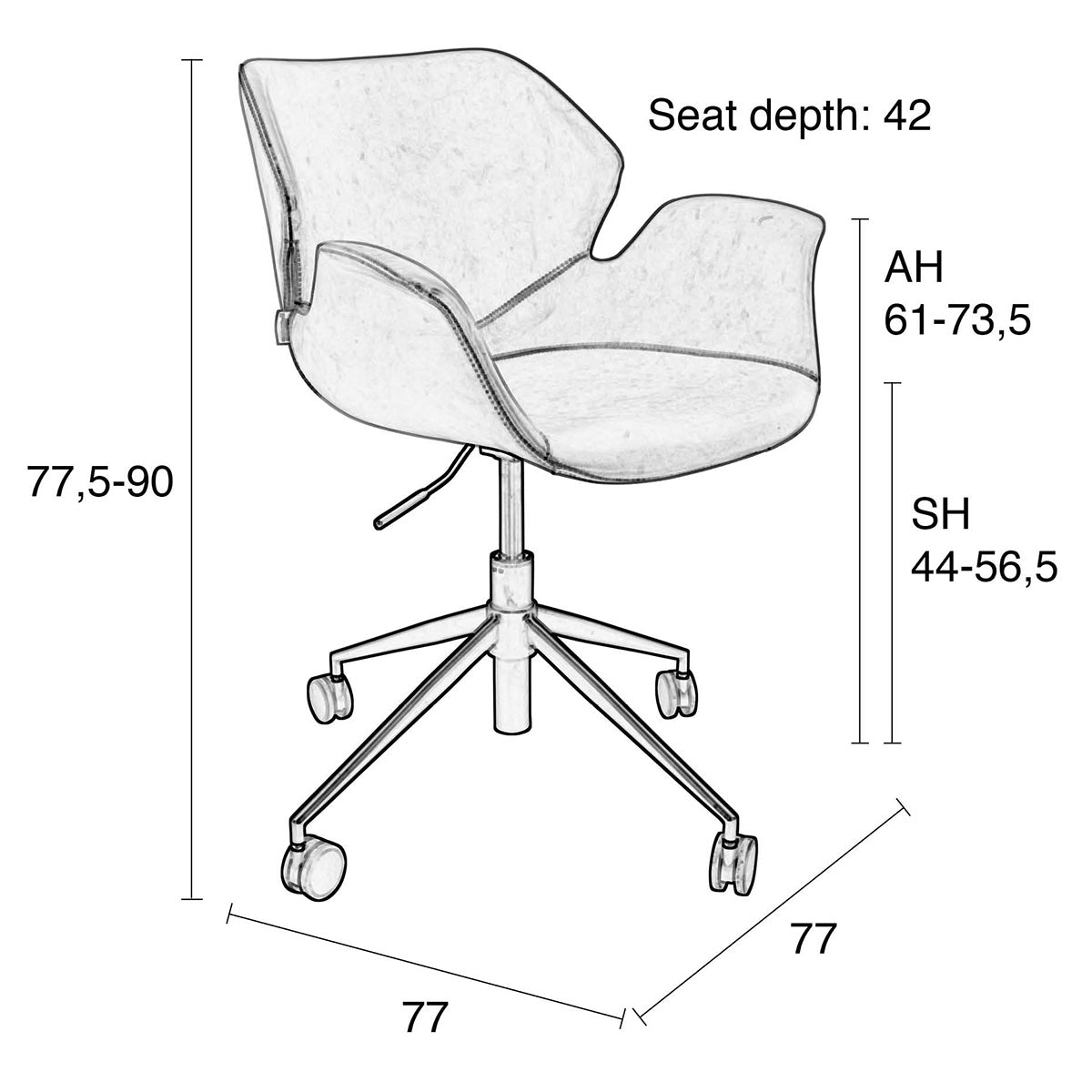 Nikki ALL Office Chair