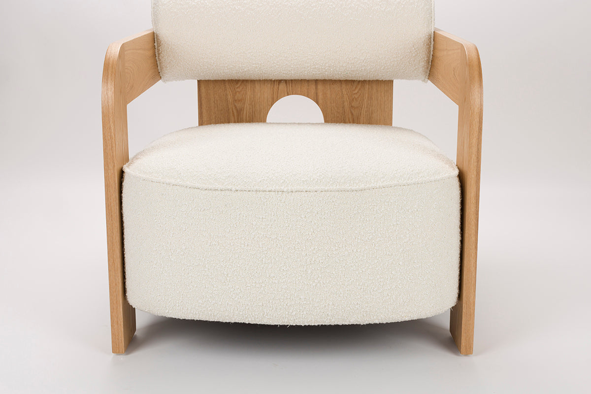 Oolong Boucle Lounge Chair