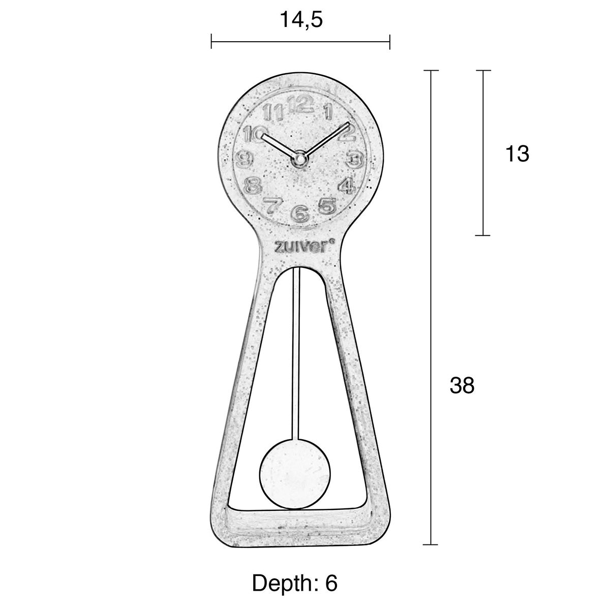 Pendulum Time Clock