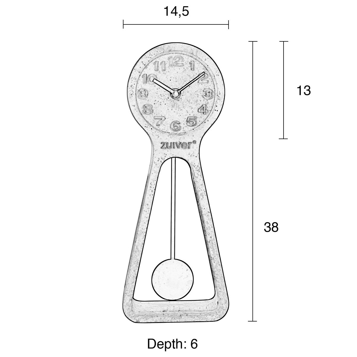 Pendulum Time Clock