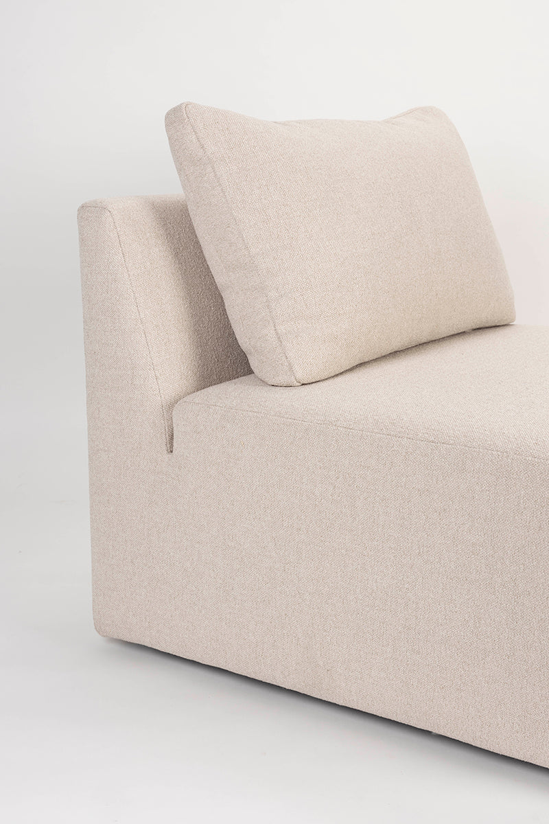 Prosper Sand 1 Seater Sofa - WOO .Design